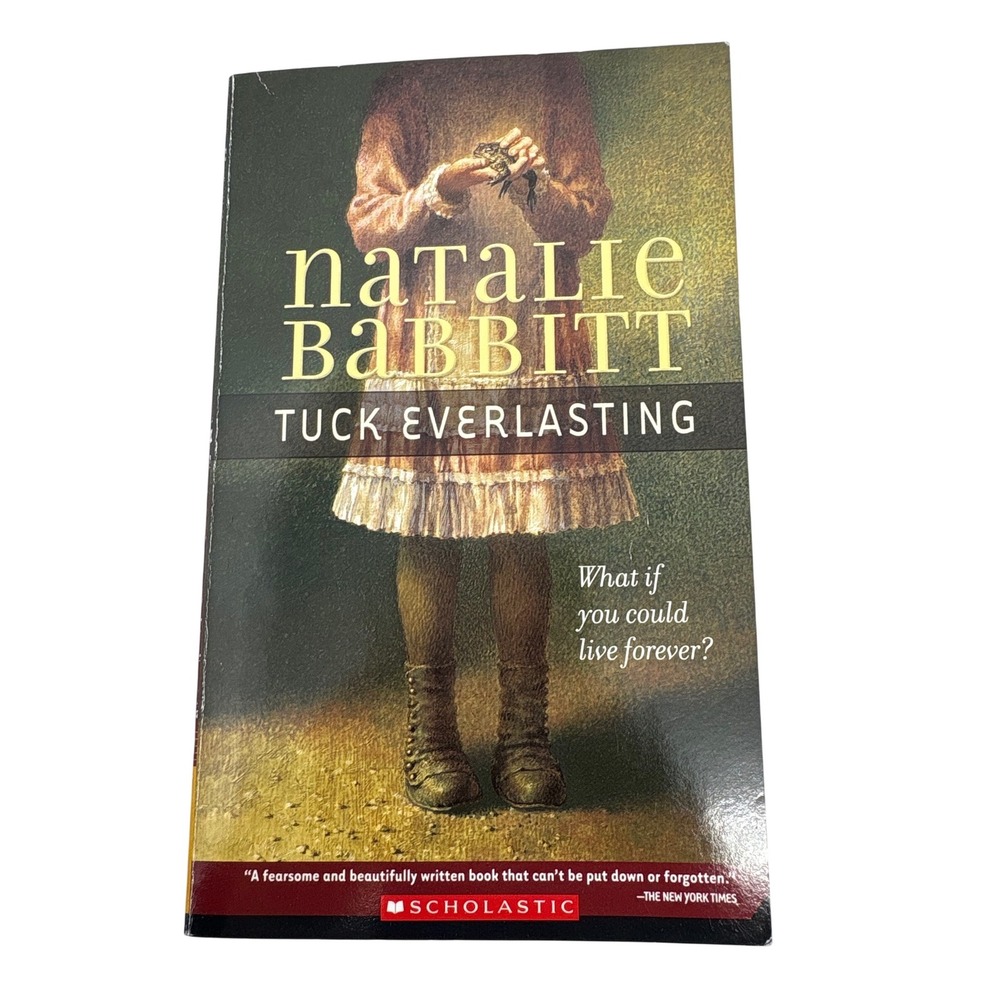 Tuck Everlasting Natalie Babbitt Scholastic Paperback Fantasy Novel‎ School book